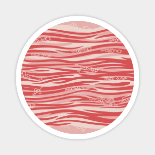 Only Bacon face Magnet